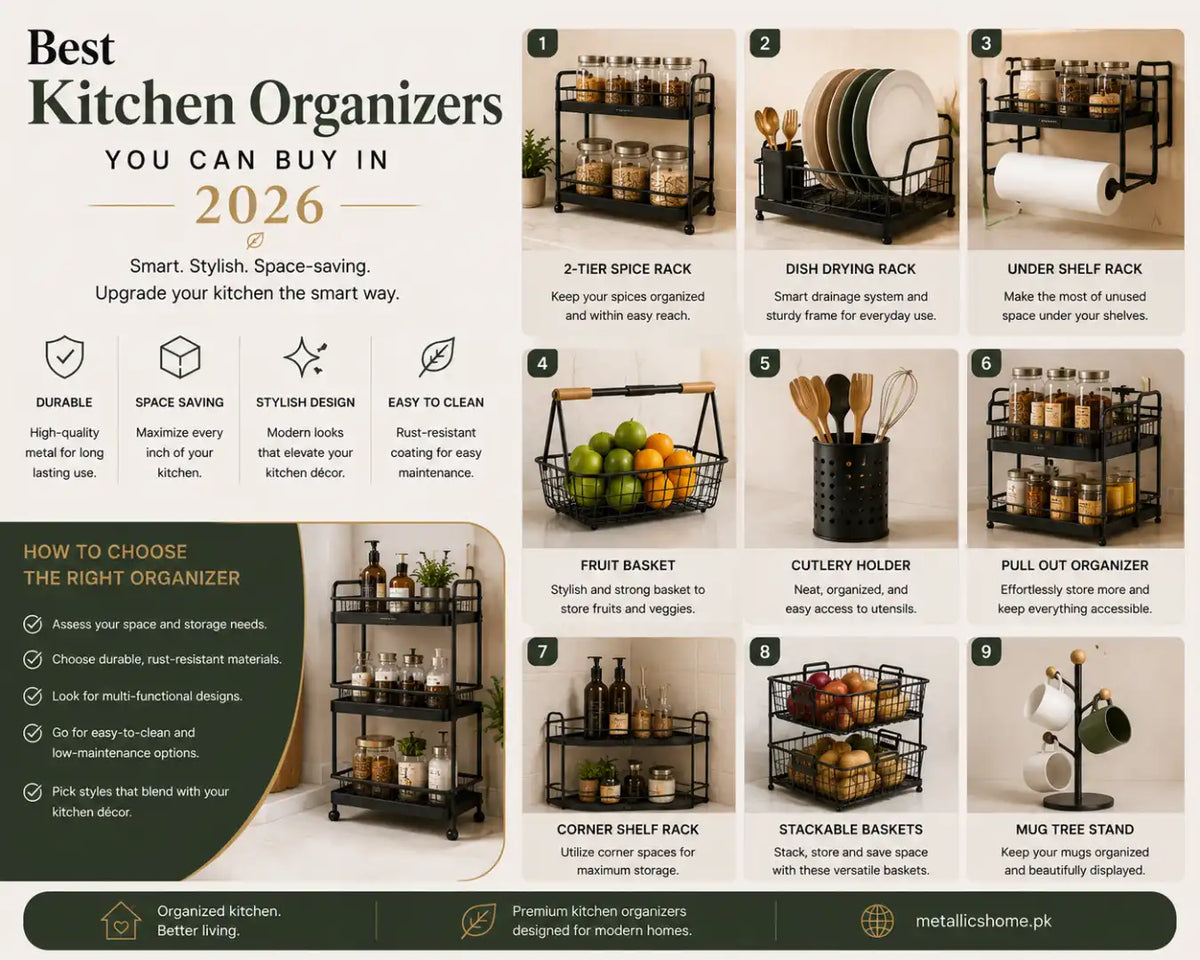 Best Kitchen Organizers You Can Buy in 2026 – Metallics-Home