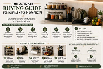 Buying Guide to Durable Kitchen Organizers