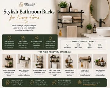 Stylish Bathroom Racks for Every Home