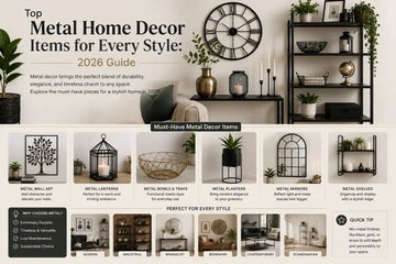 Top Metal Home Decor Items for Every Style: 2026 Guide