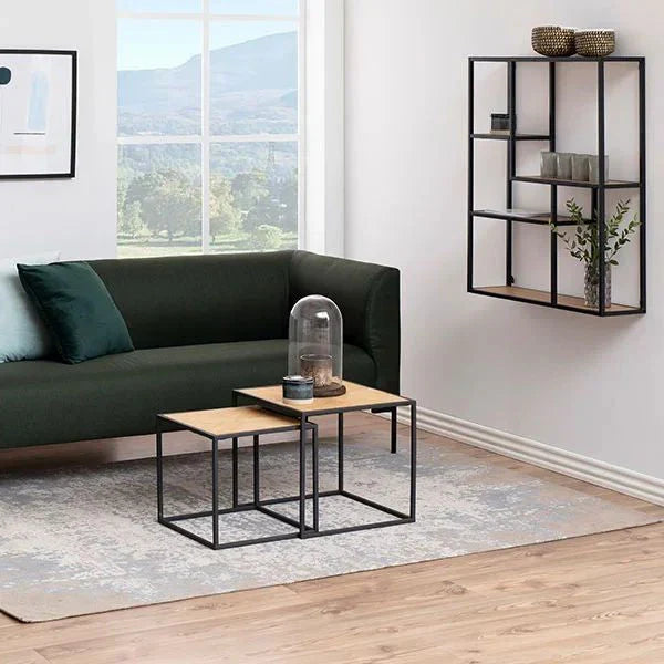 Spoza Living Lounge Coffe Center Nesting Tables (Set Of 2) by Metallics Home