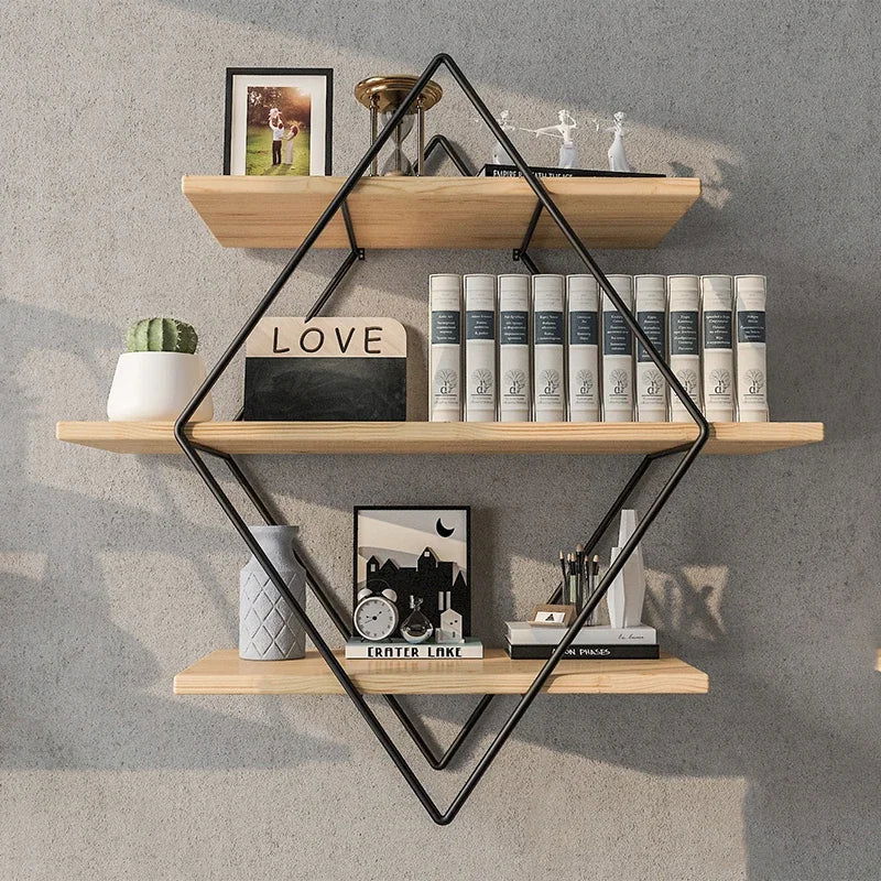 A-shaped wall mounted decoration shelf by Metallics Home - Metallics-Home