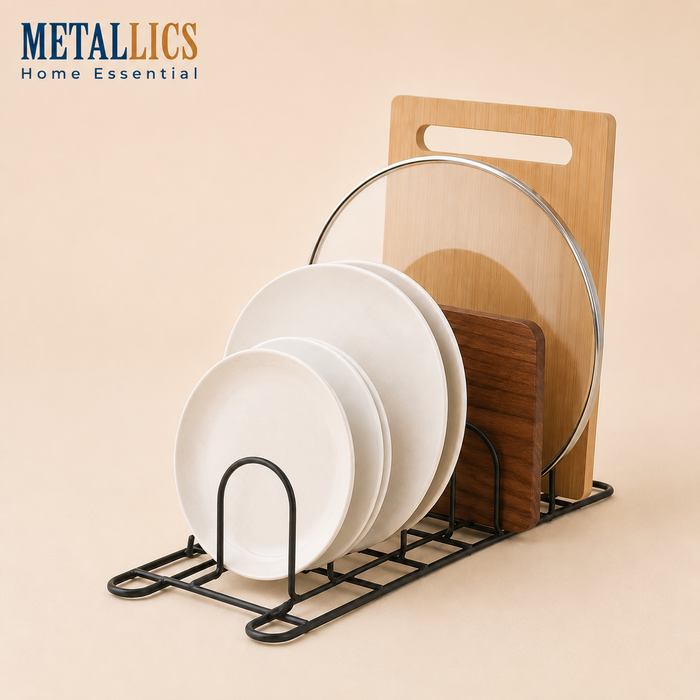 Metal Plate Stand by Metallics Home