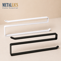 Tissue Holder by Metallics Home featuring three minimalist designs in black, white, and metal finishes.