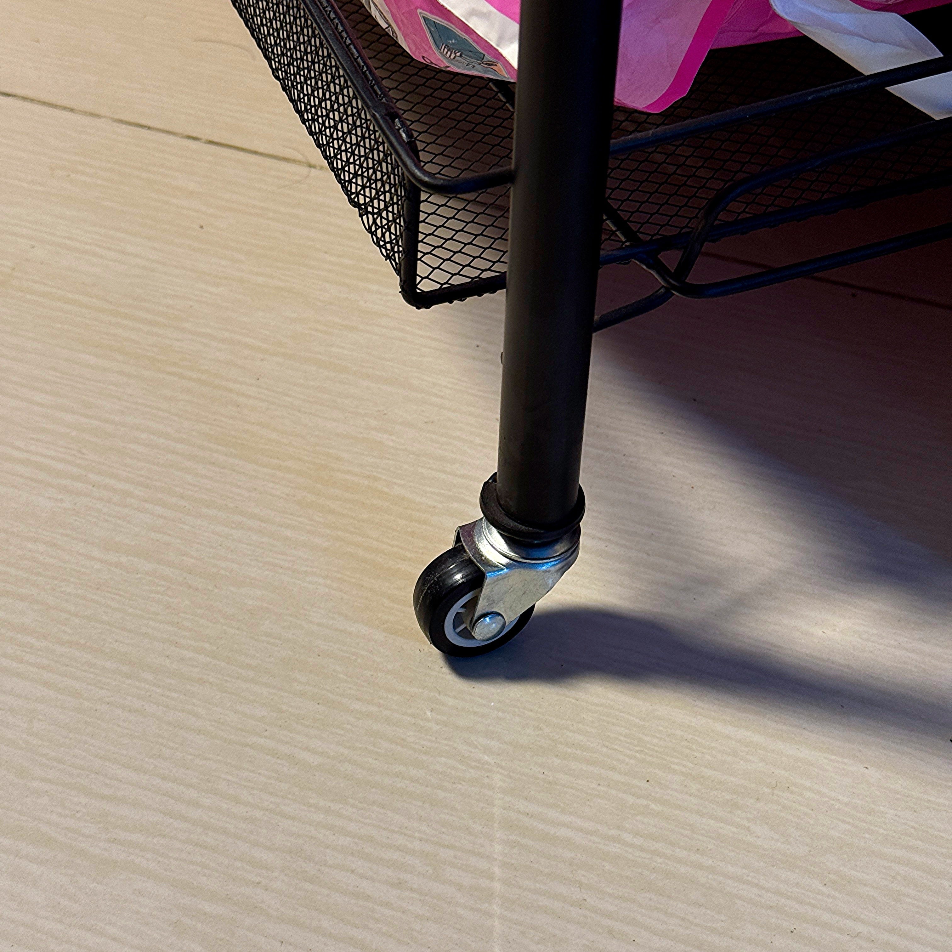 Multipurpose foldable kitchen trolley by Metallics Home
