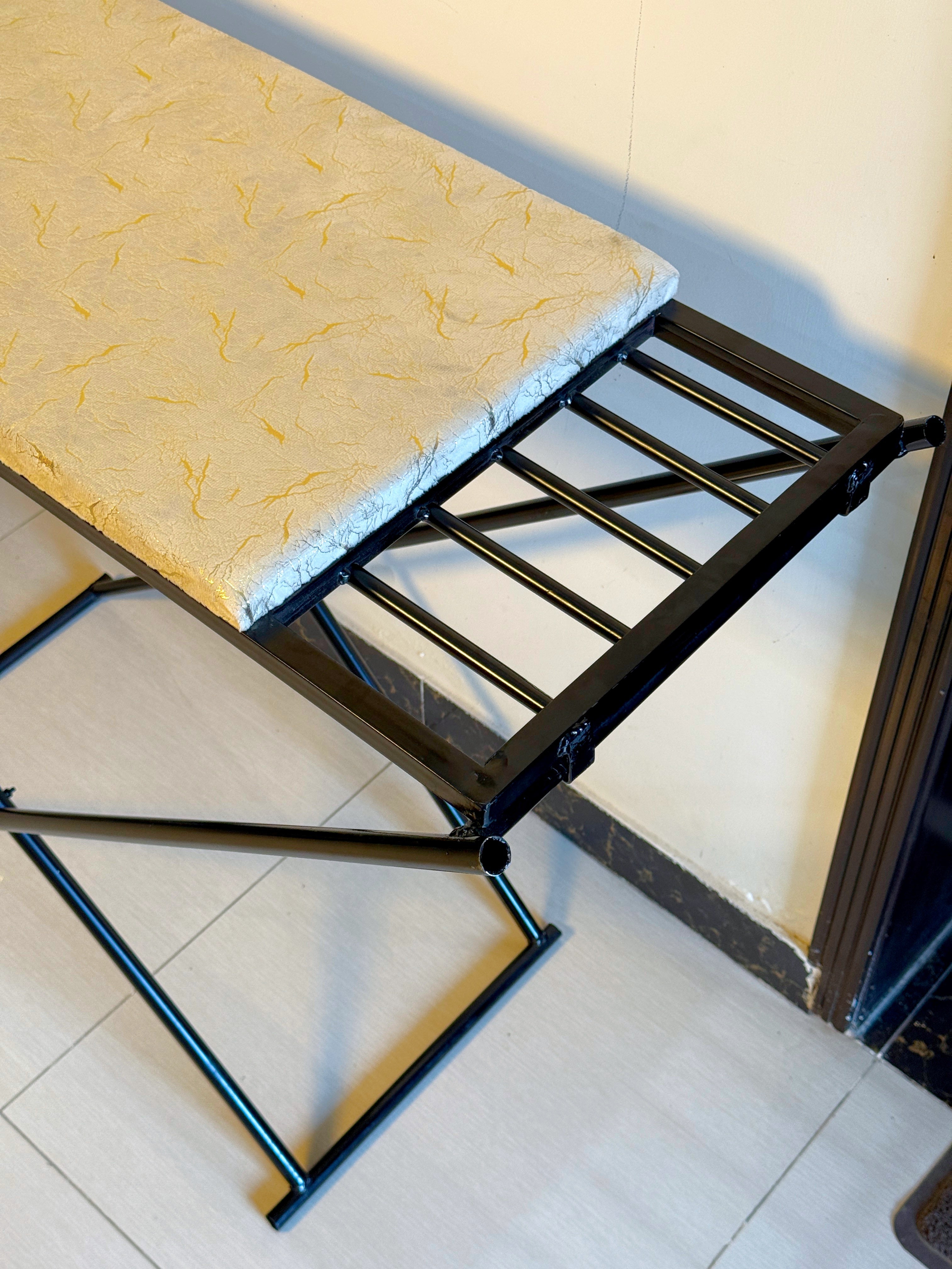 Foldable Iron Stand by Metallics Home