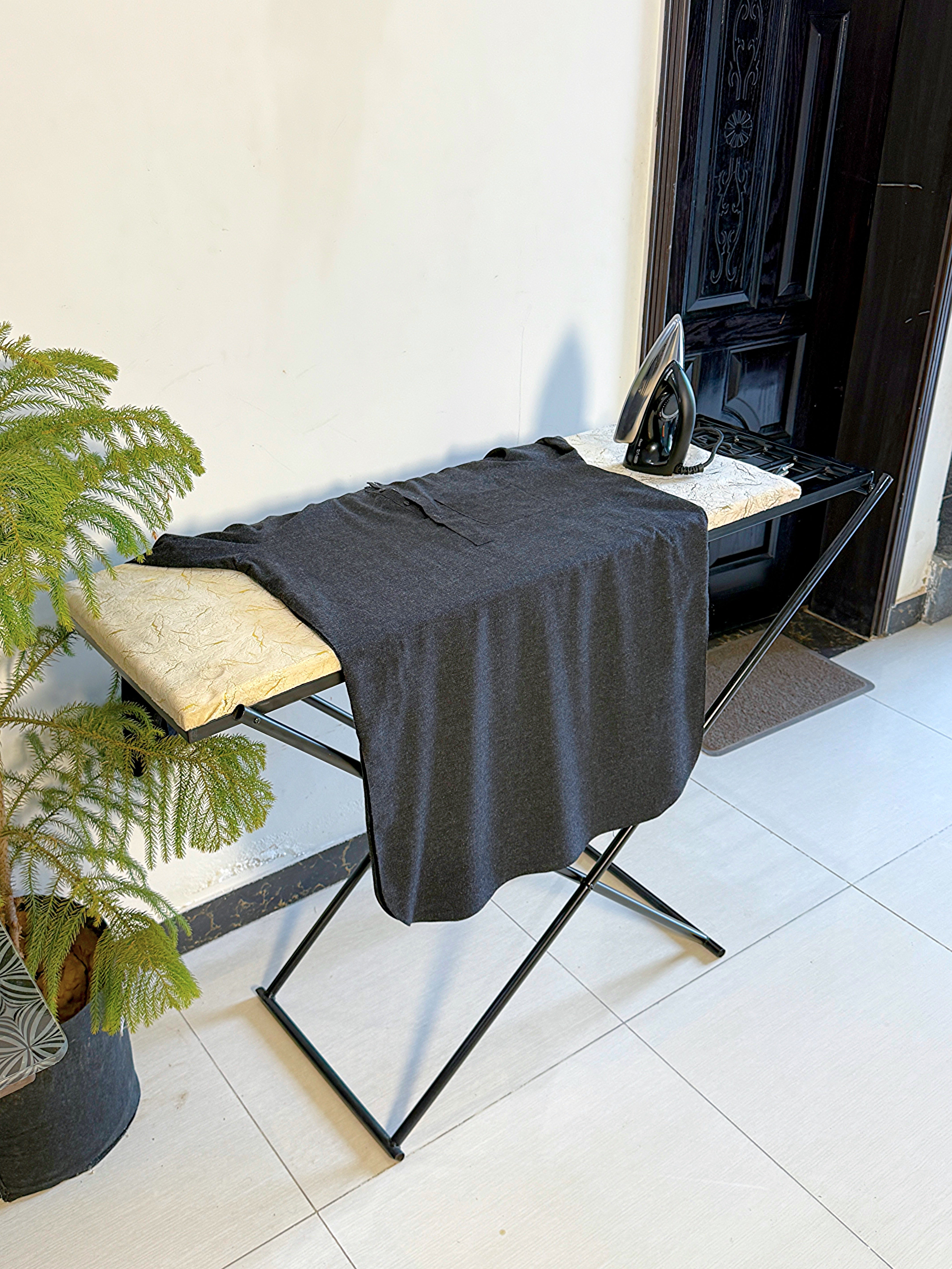Foldable Iron Stand by Metallics Home