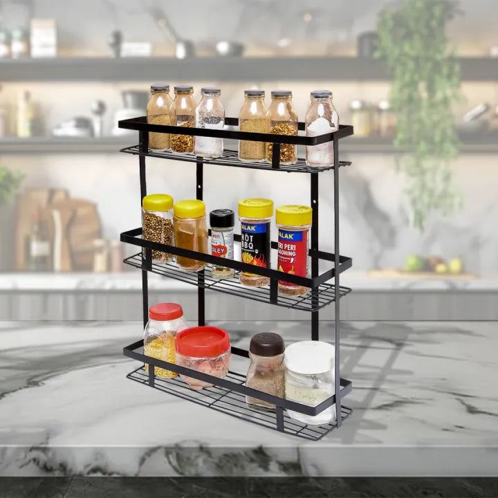 Luxury 3 tier kitchen and washroom organizer by Metallics Home Metallics-Home