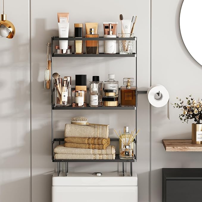 Luxury 3 tier kitchen and washroom organizer by Metallics Home Metallics-Home