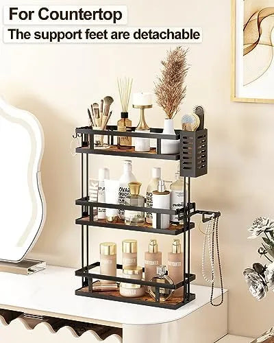 Luxury 3 tier kitchen and washroom organizer by Metallics Home Metallics-Home