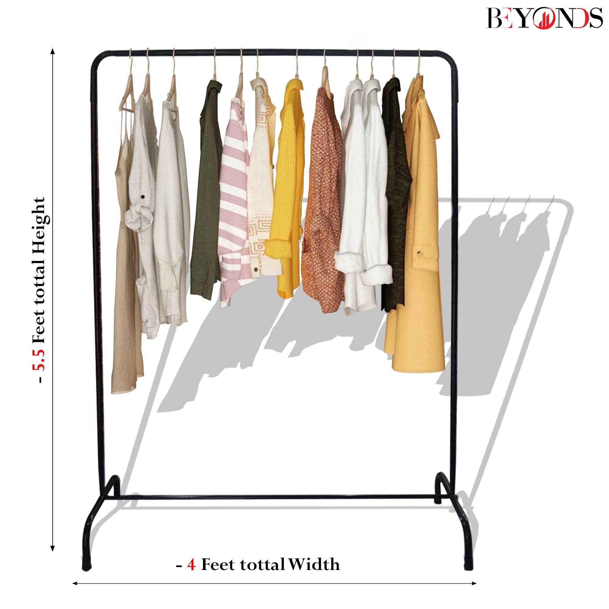 Metal cloths hanging stand by Metallics home - Metallics-Home