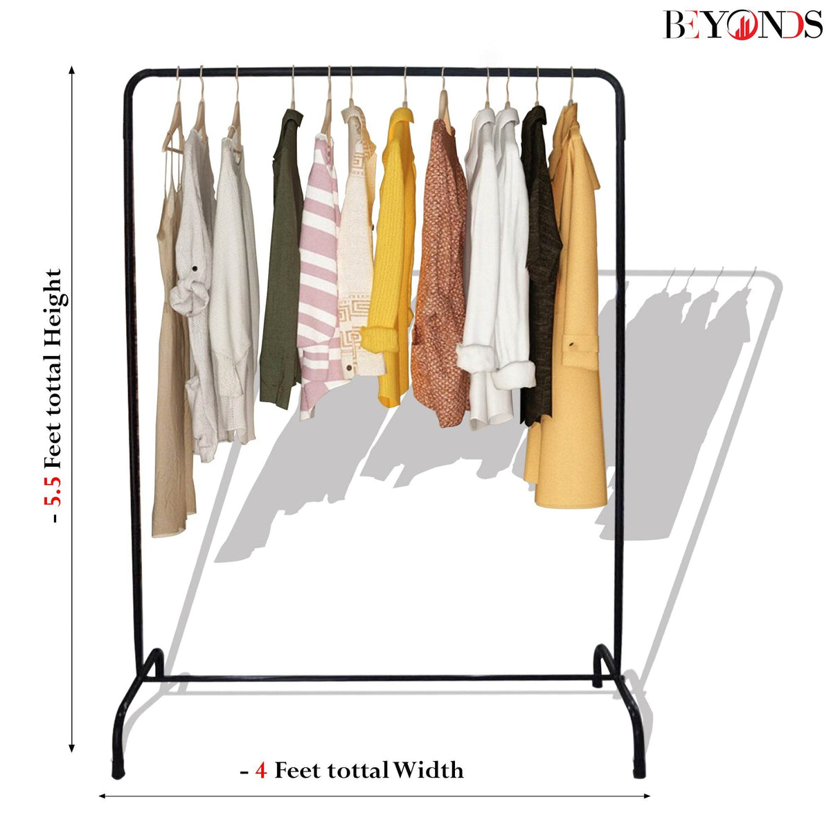 Metal cloths hanging stand by Metallics home - Metallics-Home