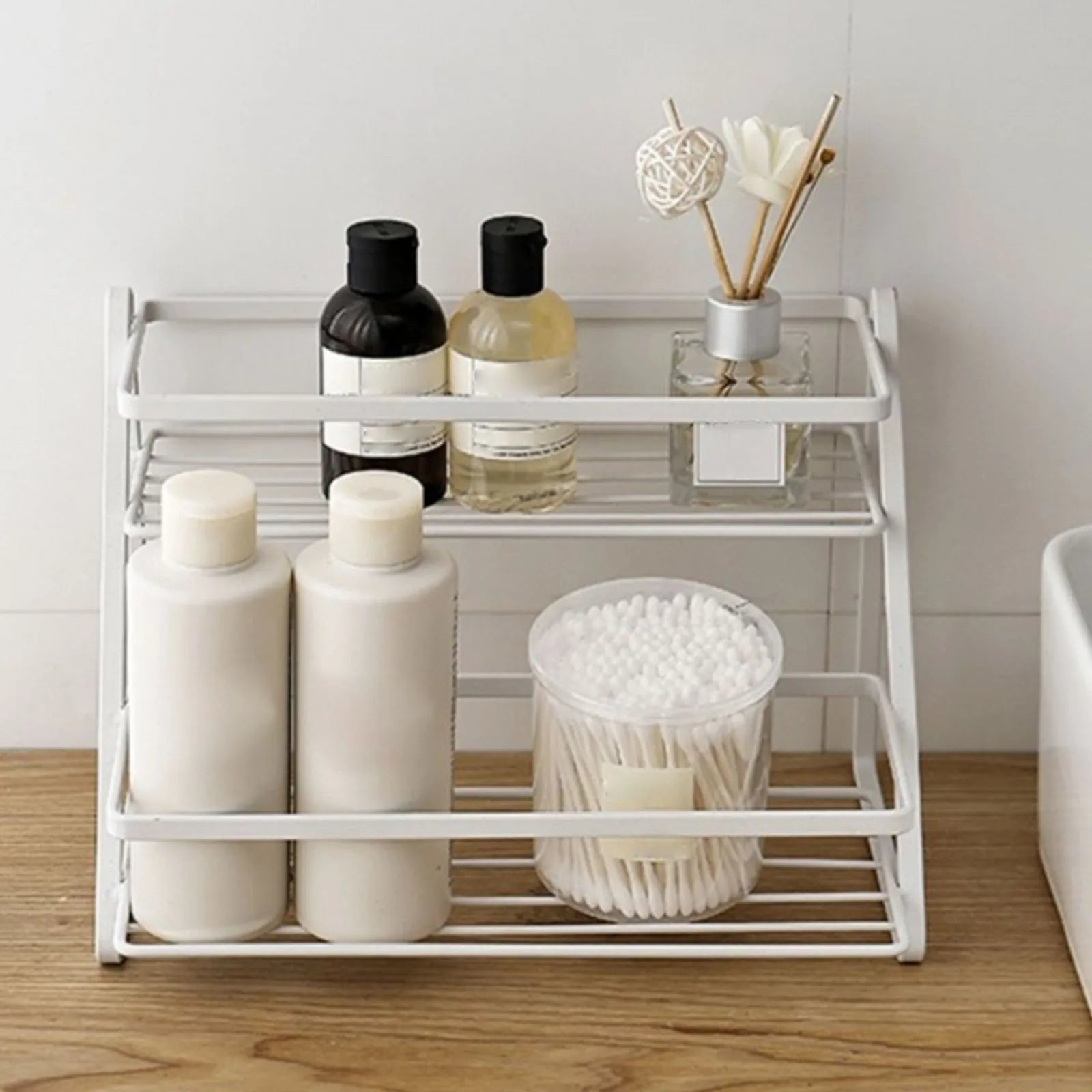 Multipurpose makeup,bathroom and kitchen organizer by Metallics Home Metallics-Home