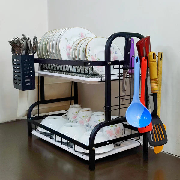 Multi Tired Dish Organizer by metallics home