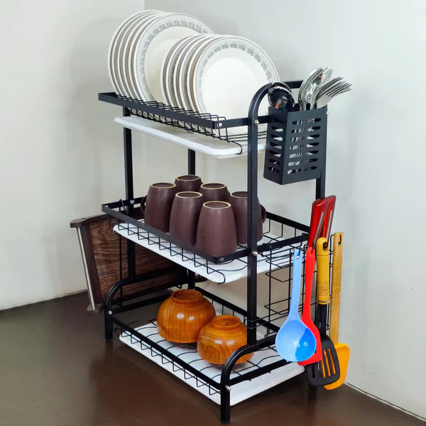 Multi Tired Dish Organizer by metallics home