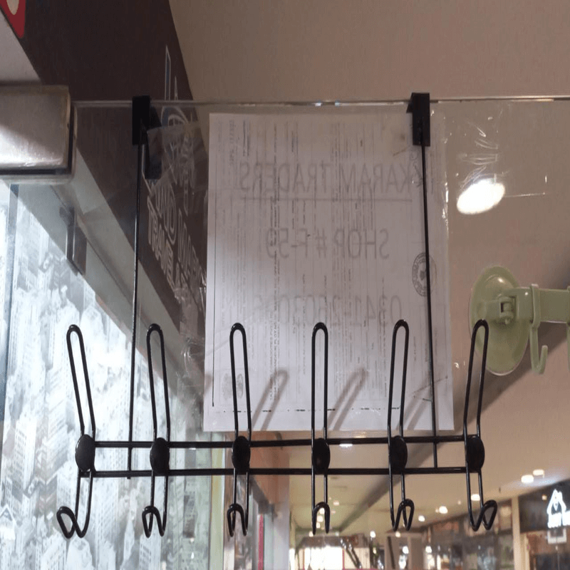 Over the door 12 hooks hanger by Metallics Home Metallics-Home