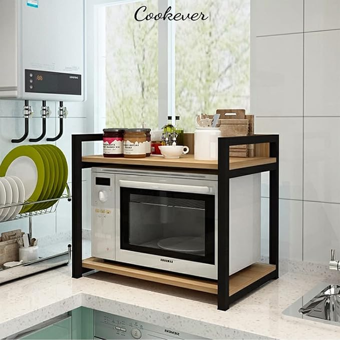 The Forno Prato 2 tier Multipurpose rack Metallics-Home