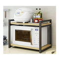 The Forno Prato 2 tier Multipurpose rack Metallics-Home