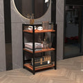 The Forno Prato 3 tier Multipurpose storage rack Metallics-Home