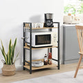 The Forno Prato 3 tier Multipurpose storage rack Metallics-Home