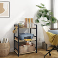 The Forno Prato 3 tier Multipurpose storage rack Metallics-Home