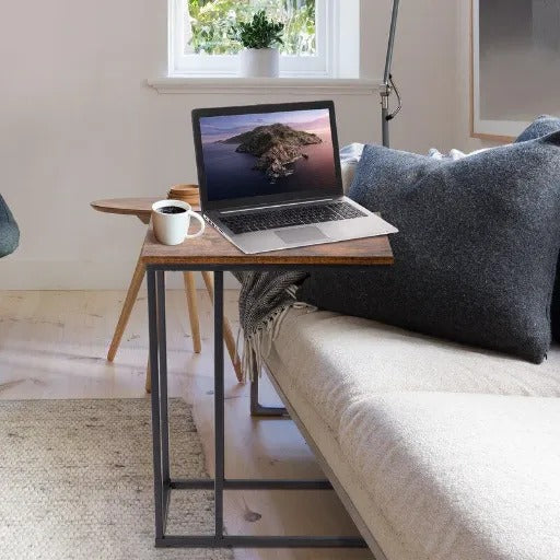 Wooden C Table And Side Table by Metallics Home Metallics-Home