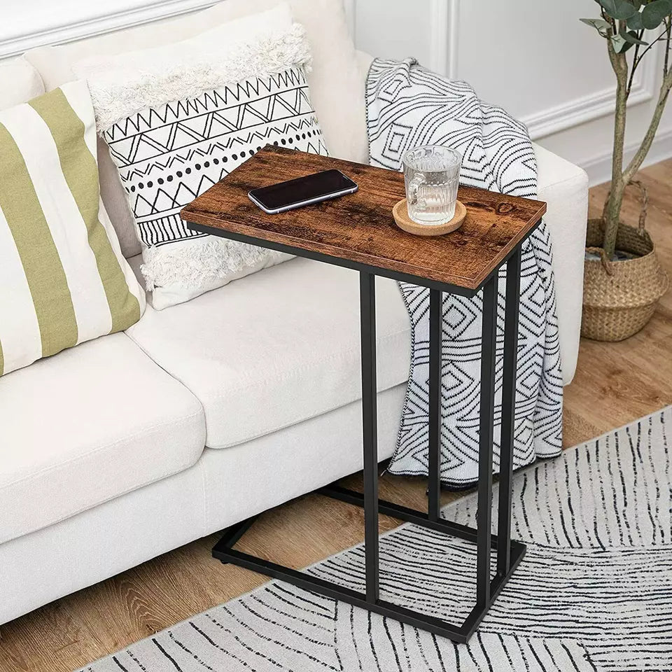 Wooden C Table And Side Table by Metallics Home Metallics-Home