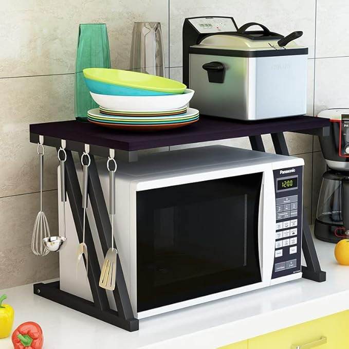 Z Shape microvave stand by metallics home - Metallics-Home