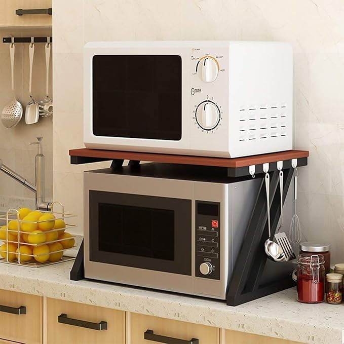 Z Shape microvave stand by metallics home - Metallics-Home