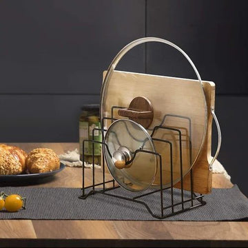 cutiing board and Lid holder by Metallics Home - Metallics-Home