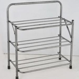 foldable metal shoes rack by Metallics Home Metallics-Home