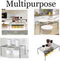 inside cabinet desktop shelf by Metallics Home Metallics-Home
