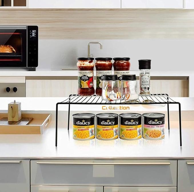 inside cabinet desktop shelf by Metallics Home Metallics-Home
