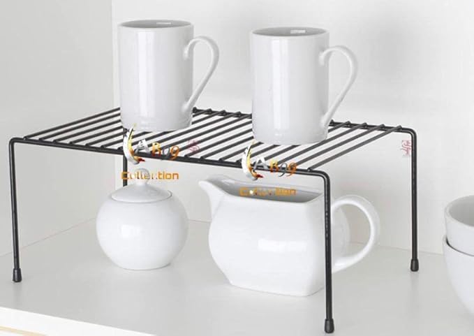 inside cabinet desktop shelf by Metallics Home Metallics-Home