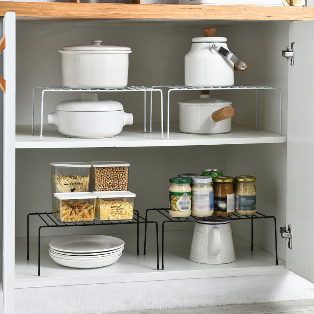 inside cabinet desktop shelf by Metallics Home Metallics-Home
