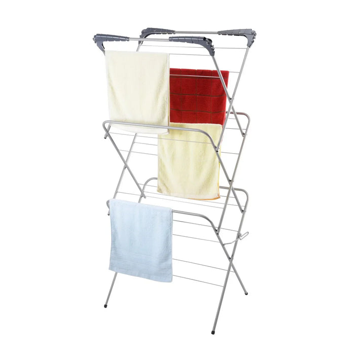 Folding Cloth Dry Stand Household Balcony Rust Proof by Metallics Home