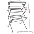 Folding Cloth Dry Stand by Metallics Home, rust-proof, 28.4