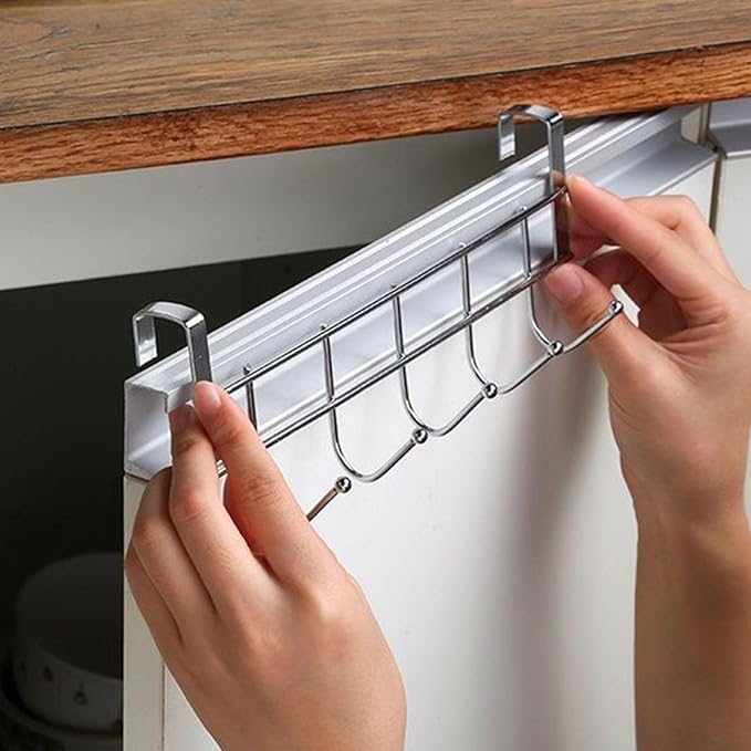 over the kitchen cabinet door hanger by Metallics Home Metallics-Home