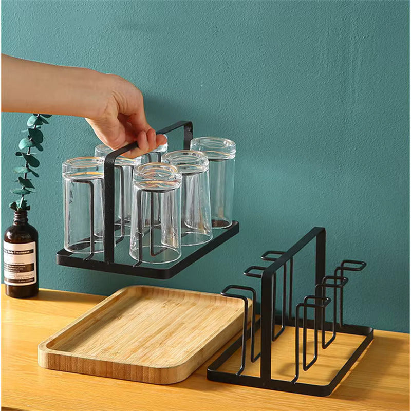premium glass stand by Metallics Home Metallics-Home
