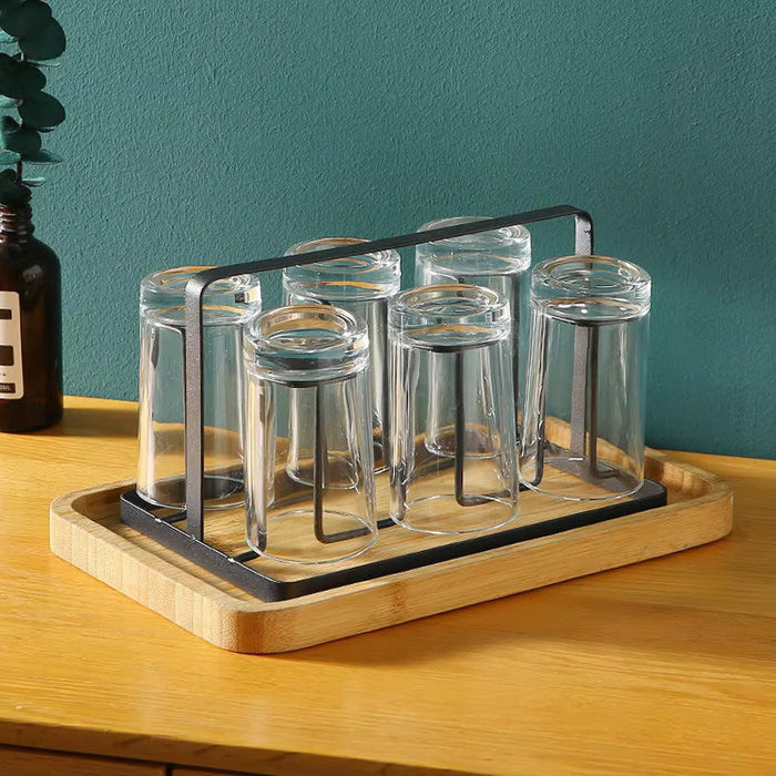 Premium Glass Stand by Metallics Home