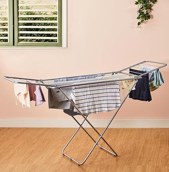 premium metal folding cloth dryer stand by Metallics Home Metallics-Home