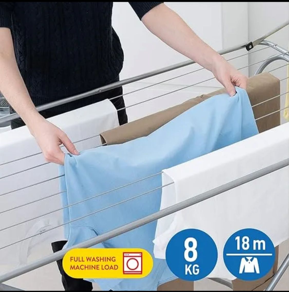 premium metal folding cloth dryer stand by Metallics Home Metallics-Home