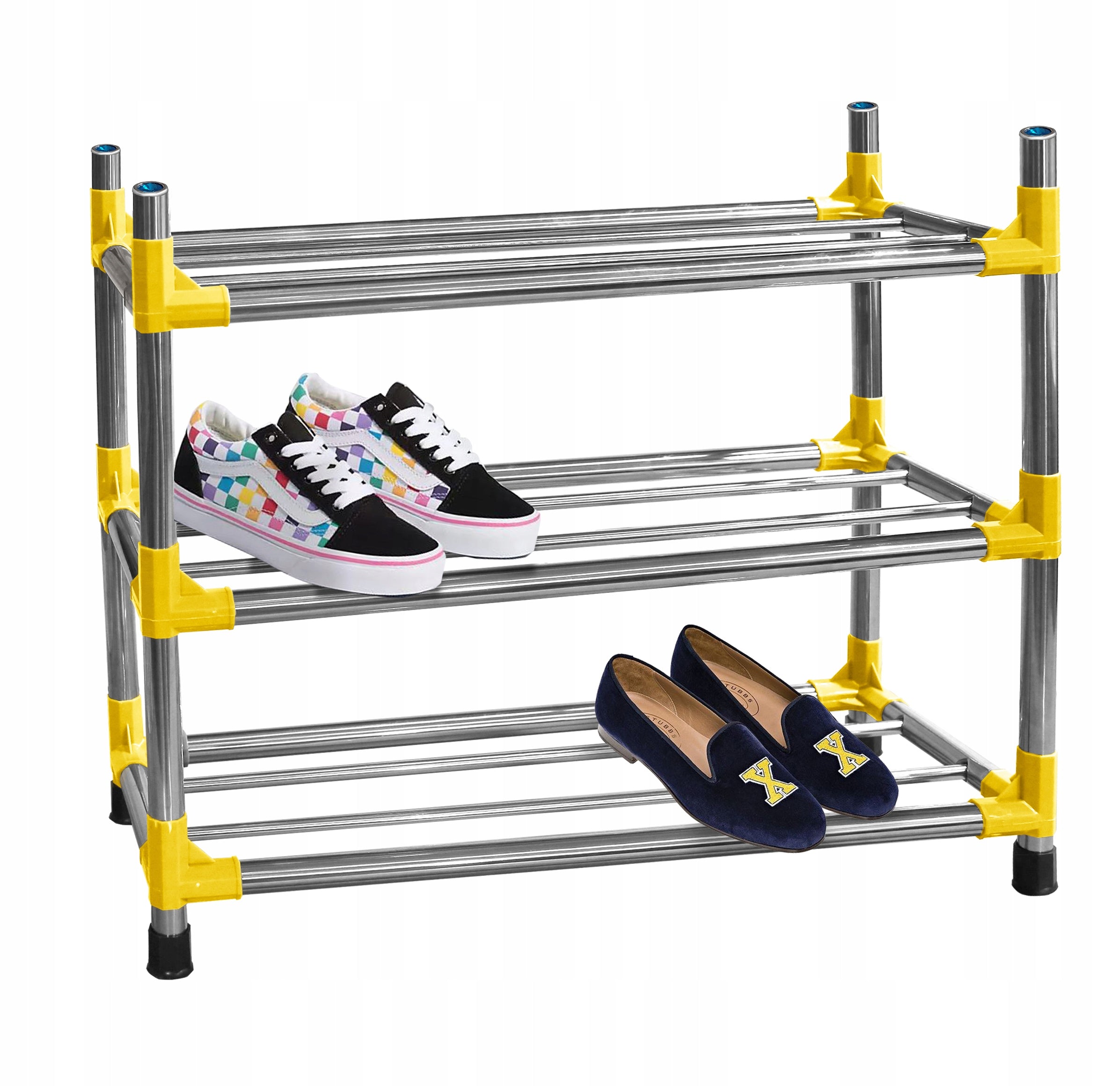 stainless steel 3-4-5 layer shoes rack by Metallics Home Metallics-Home