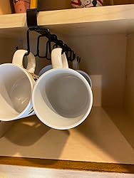 under cabinet 12 hooks hanger by Metallics Home Metallics-Home
