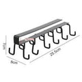 under cabinet 12 hooks hanger by Metallics Home Metallics-Home