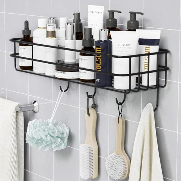 wall-mounted adhesive shelf by Metallics Home Metallics-Home