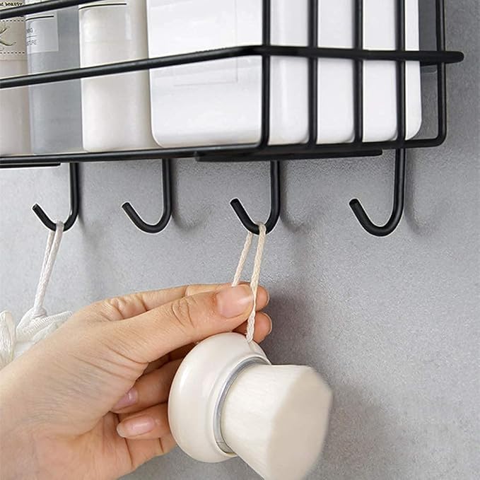 wall-mounted adhesive shelf by Metallics Home Metallics-Home