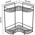 wall-mounted and counter-shelf multi-purpose corner rack by Metallics Home Metallics-Home