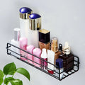 wall mounted multipurpose shelf with adhesive tapes by Metallics Home Metallics-Home